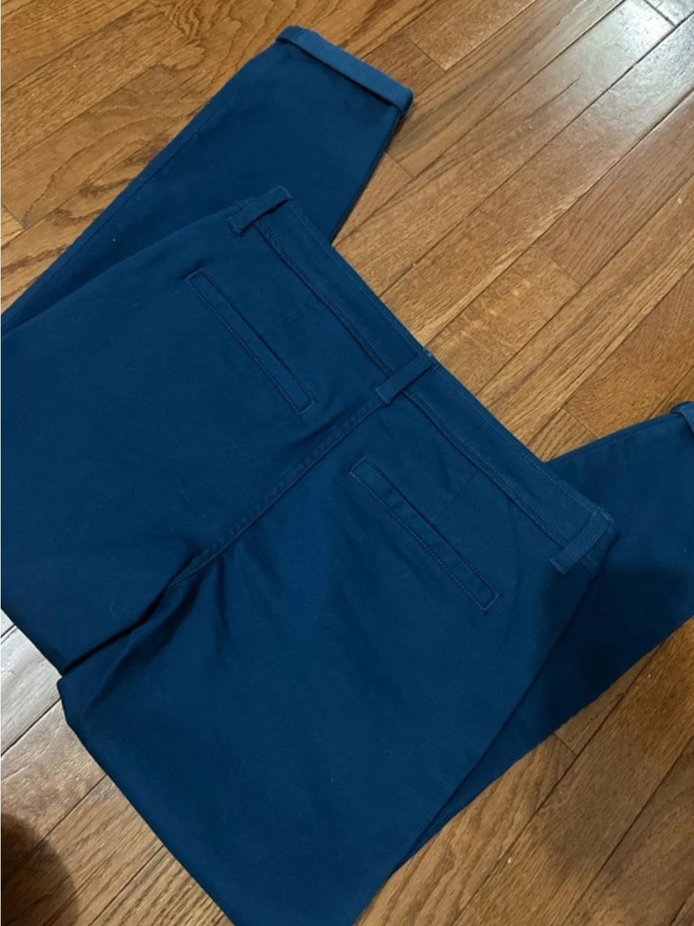 Market & Spruce Rosabel Skinny Cuffed Pant- Navy 8P NWT!